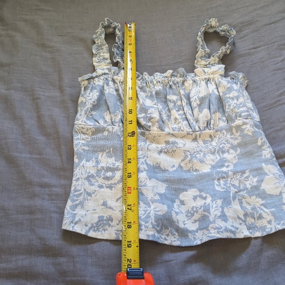 Reformation Candella Linen Top - Picture 6 of 8